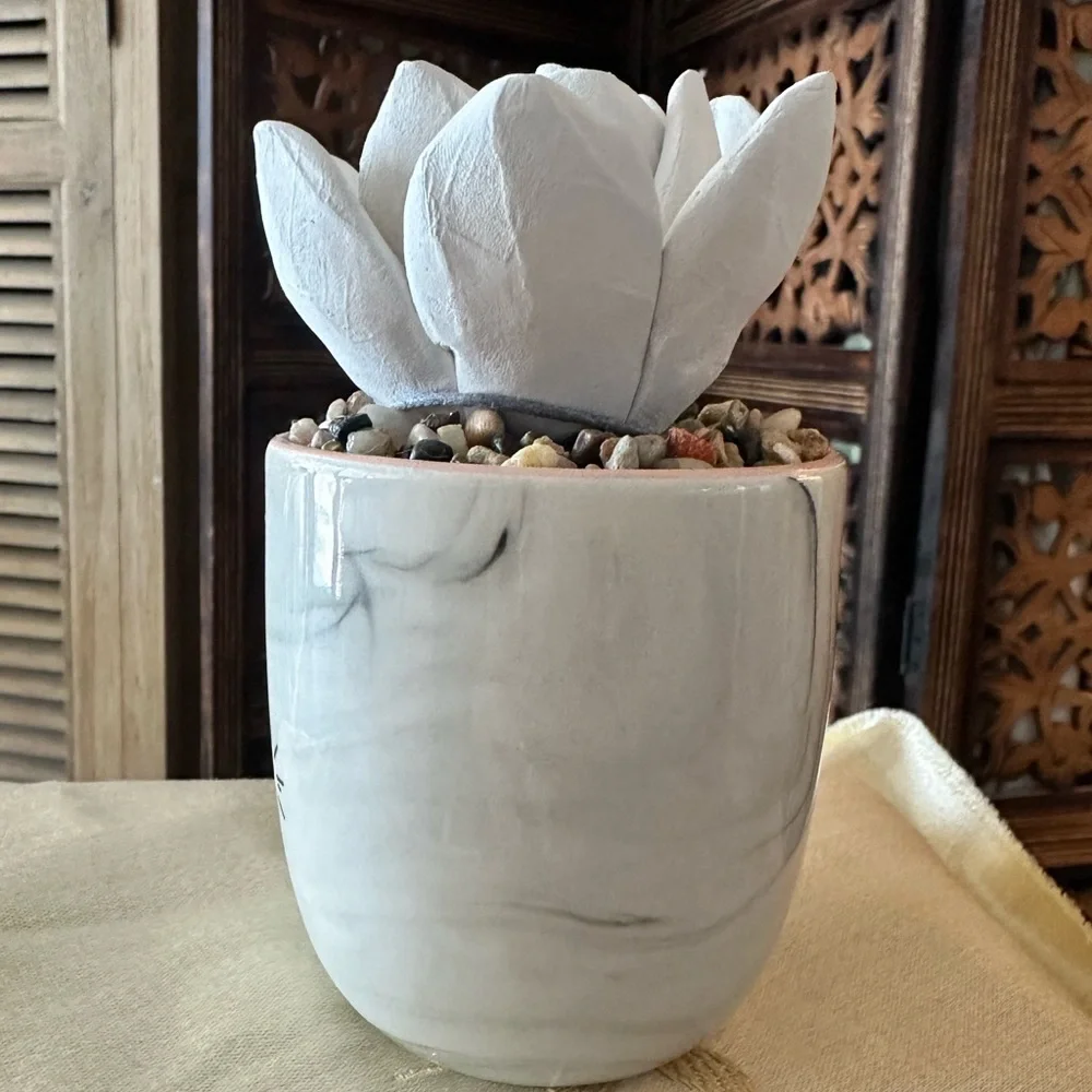 Demdaco Succulent Stoneware Essential Oil Diffuser. You Are Made Of Magic.